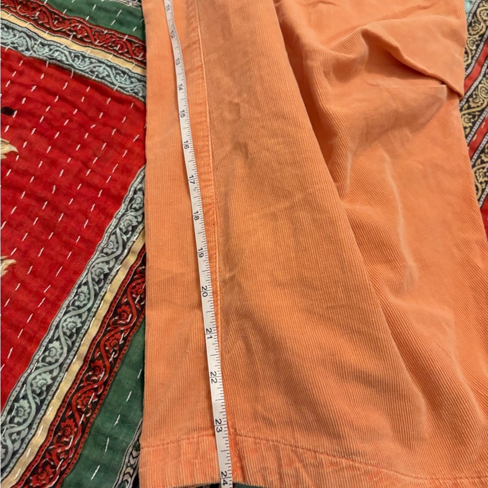 We The Free 100% Cotton Peach Pull On Corduroy Pants - Picture 8 of 10